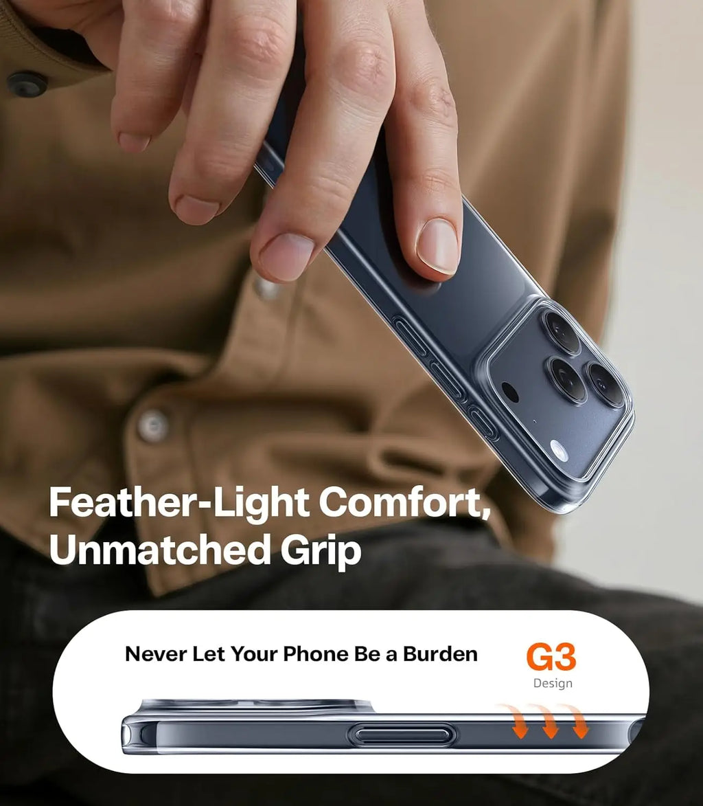 Transparent Ultra Thin fit iPhone 17 Pro Max Phone Case 17 Air  Lightweight Scratch Resistant Hard PC Protective Cover