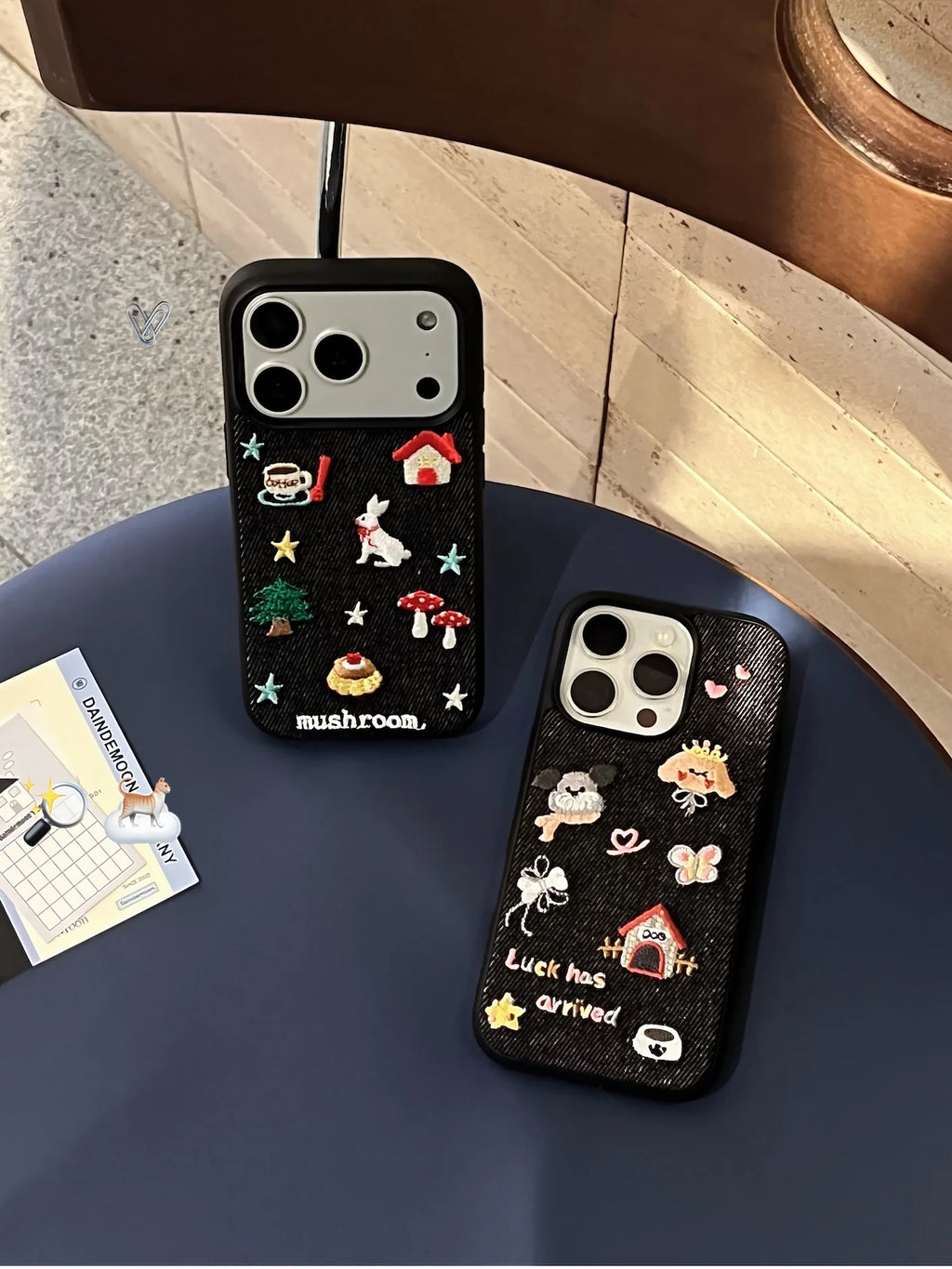 New Classic Embroidery style Cartoon For Hello Kitty Creative Festival Gifts Must-Haves Case For Iphone 17/16/13/14/15 Pro Max