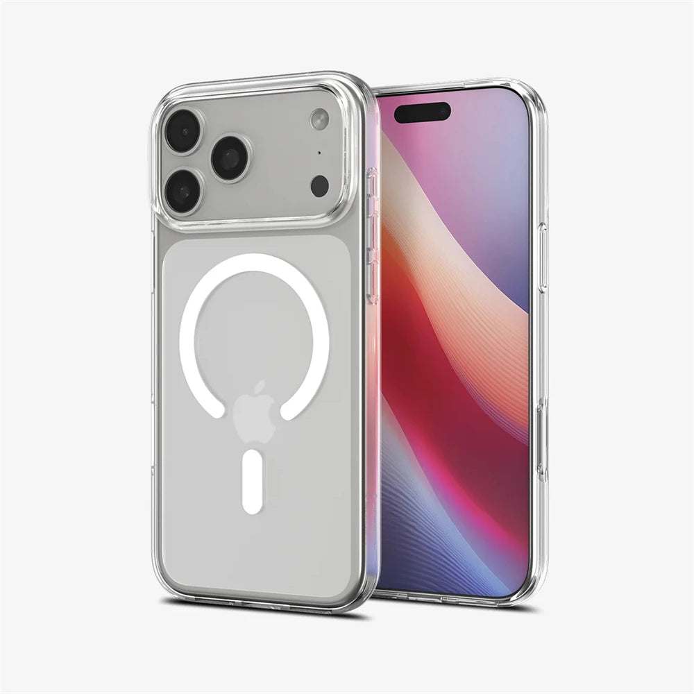 Spigen For iPhone 17 Pro Max 16 15 14 13 12Plus Air For Magsafe Magnetic Case Ultra Hybrid MagFit TPU Anti Yellowing Clear Cover