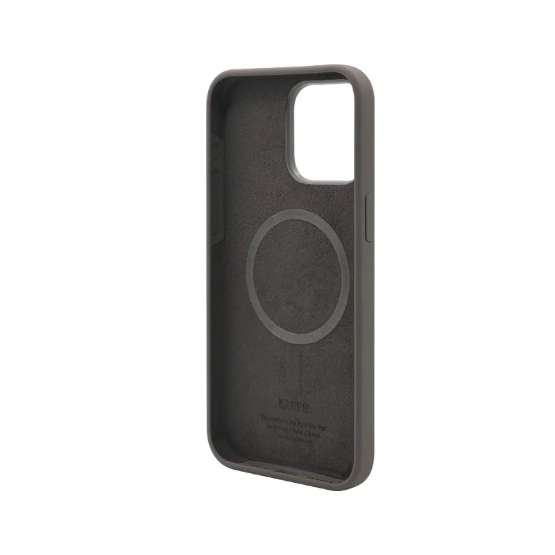 KZDOO Mag iCoat Silicone Magnetic Protector,Luxury Back Case,Plain Anti-Scratch Shell for iPhone 15,15Plus,15 Pro,15 Pro Max