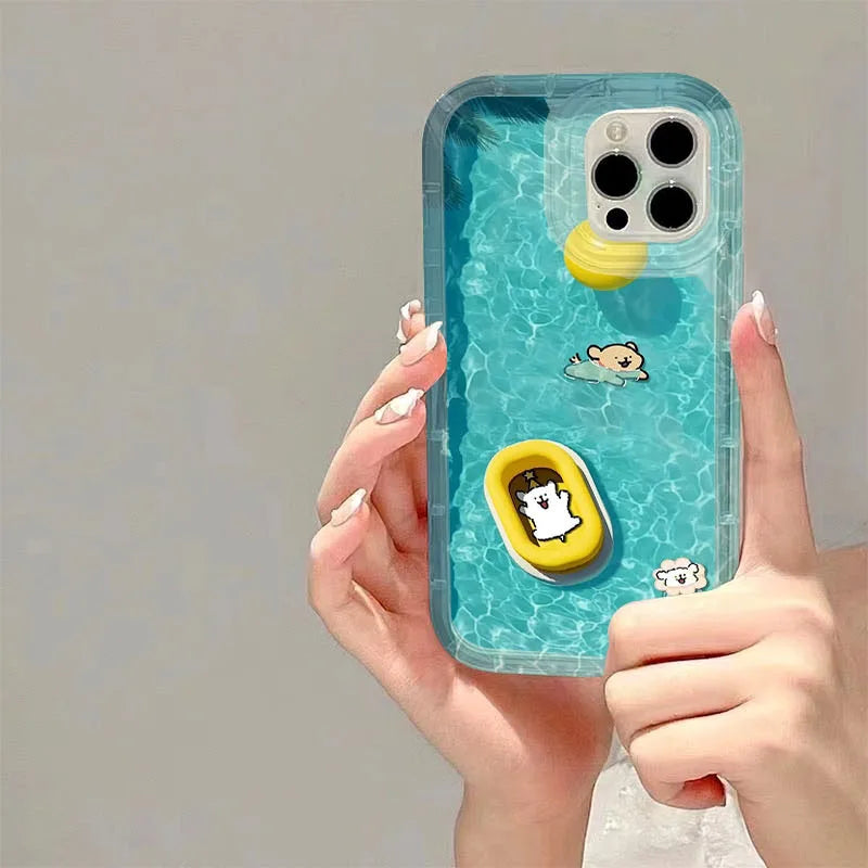 Lovely Line Dog Soft Phone Case for Samsung Galaxy S24 Ultra S23 S22 S21 FE S20 Plus Note 20 10 Pro A34 A54 A33 A53 TPU Printi
