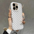 Simple Stripe Polka Dot Case For Samsung Galaxy S26 Ultra S25 S24 S23 Plus Ultra 2-in-1 Candy Matte Color Hard Shockproof Cover