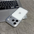 Ultra-Thin Frosted Clear Case for iPhone 17 Pro Max 16 15 14 12 11 13 XS XR X 7 8 Plus With Transforms Into a Large Window Cover