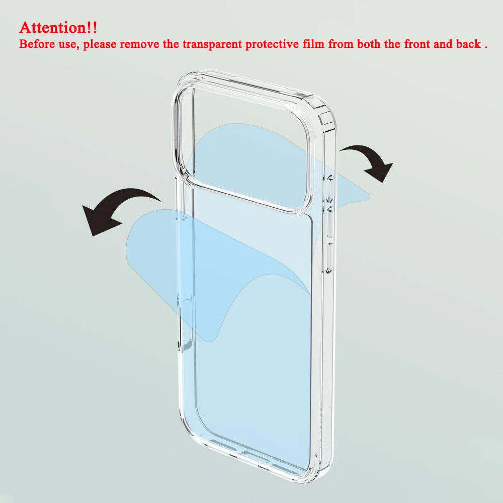 Nillkin for iPhone 17 Pro Max 16 Pro Max 17 Air TPU+PC Silicone Soft Transparent Phone Back Cover