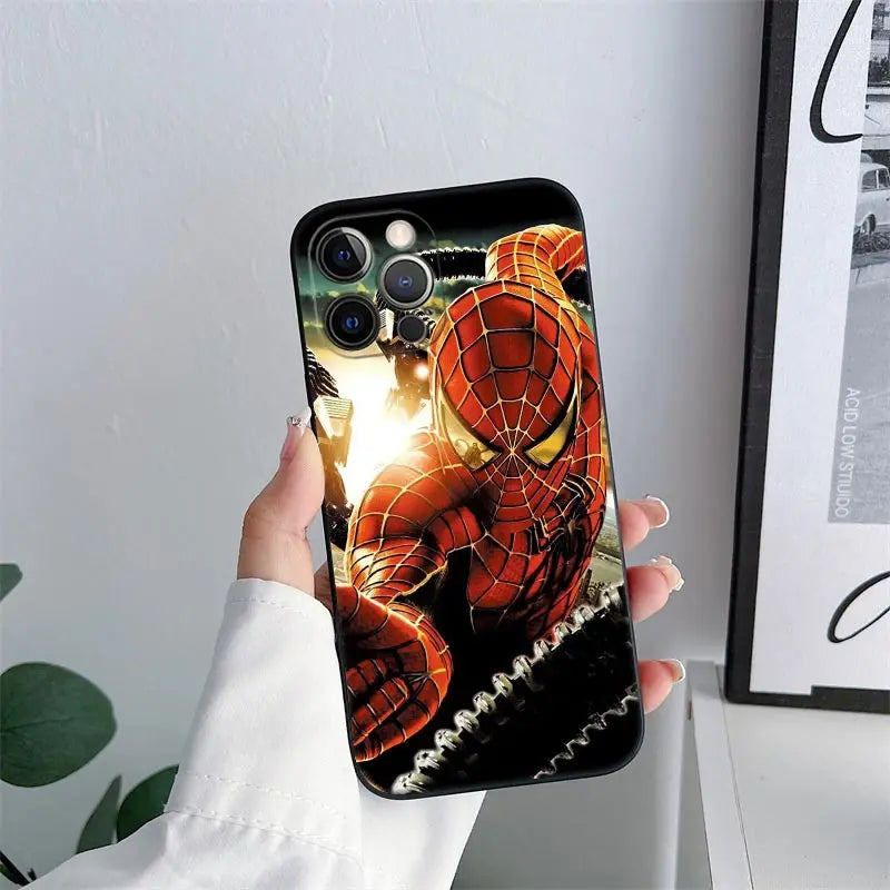 Spider Man Spiderman Phone Case For Honor 600 Lite 400 Pro X9D X8D X7D X6D X9B X8B X7B X9C X9A Y7 Y9 2019 Magic 5 6 7 Lite Cover