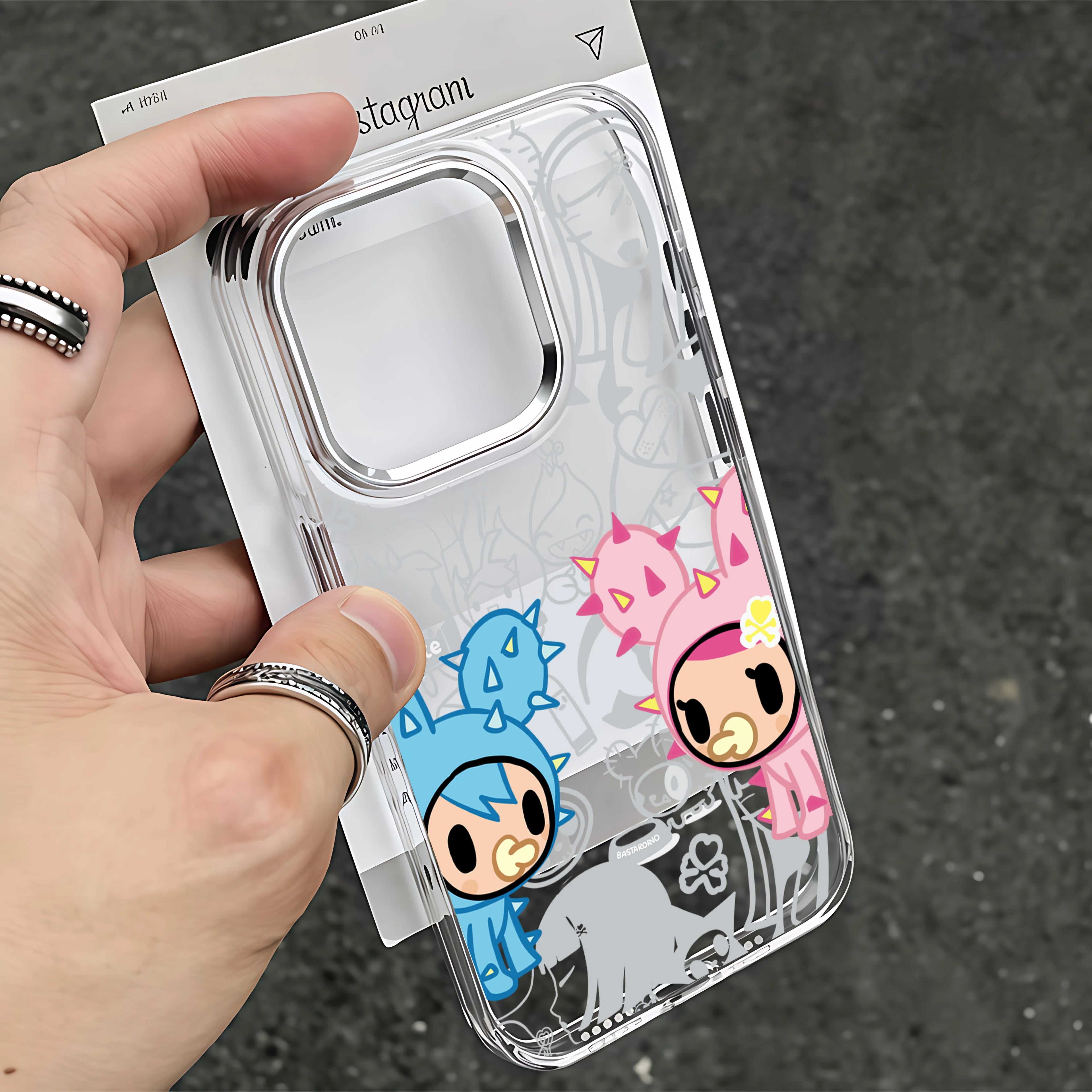 Cartoon Tokidokis Phone Case For iPhone 17 16e 16 15 14 13 12 11 mini Pro Max X XR XSMAX 8 7 Air Plus Transparent Soft Cover