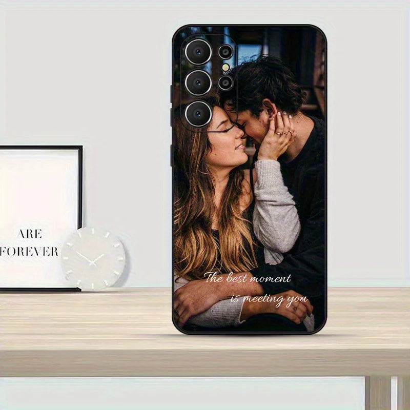 DIY Photo Custom Soft Case For Samsung Galaxy A55 A54 A53 A52 Case A35 34 S25 S24 S23 S22 S21 S20Ultra Plus FE Back Cover
