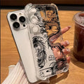 Dragon Pattern Transparent Phone Case For Samsung Galaxy A17 A16 A26 A36 A56 A55 A54 A34 S25 Ultra S24 S23 FE S22 Plus S21 Cover