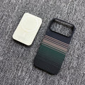 Carbon Fiber Pattern Frameless PC For Magsafe Case For iPhone 17 Air 16 Plus 15 14 13 12 Pro Max Magnetic Wireless Charge Cover