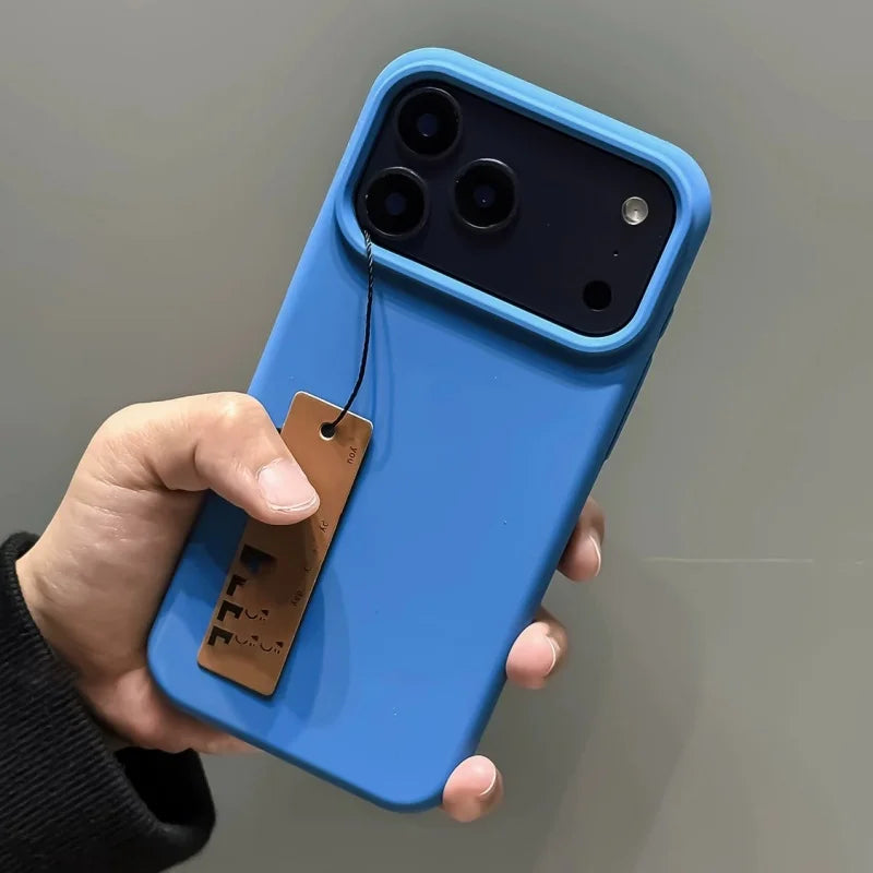 Luxury Original Silicone Case for iPhone 17 Air 16 15 14 13 12 Pro Max Plus 11 Shockproof Candy Official Liquid Soft Back Cover