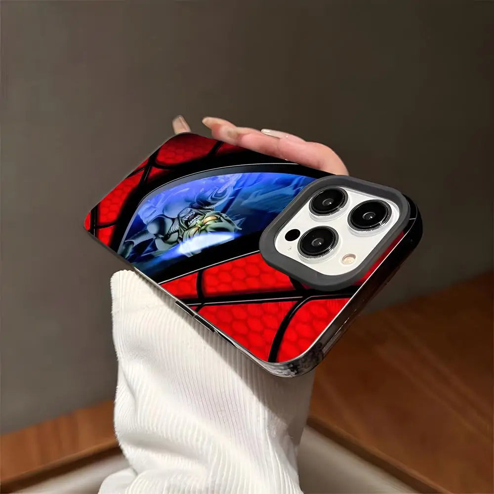 Cool-S-spider-Man-S Phone Case For IPhone 17 Pro Max 15 Pro 16 14 Plus 12 13 Mini 11 Pro Shockproof Frosted Cover