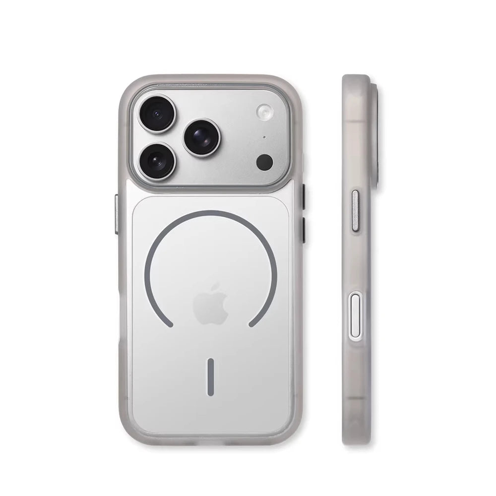 Luxury Transparent Magnetic Bumper Case for iPhone 17 Air 16 Pro Max 15 14 13 12 Magsafe Wireless Charge Clear Shockproof Cover