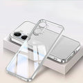For POCO X8 pro/X8 pro Max Case Luxury Plated Clear Silicone Slim Cover For POCO X8 pro MAX Skin Friendly Bumper Funda