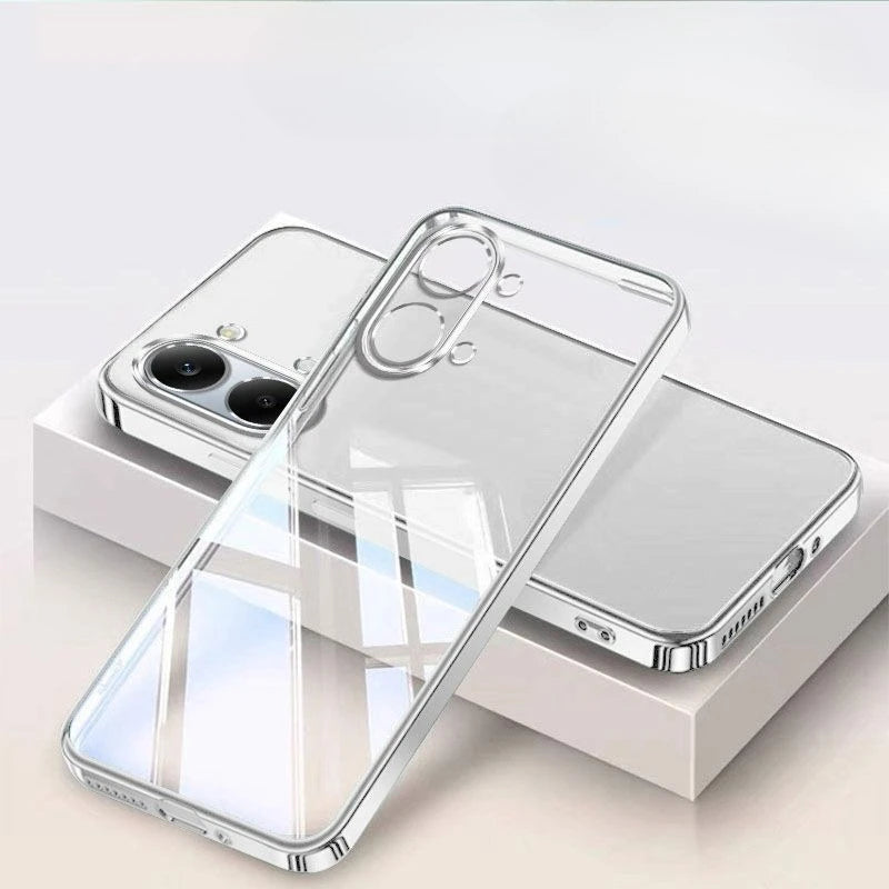 For POCO X8 pro/X8 pro Max Case Luxury Plated Clear Silicone Slim Cover For POCO X8 pro MAX Skin Friendly Bumper Funda