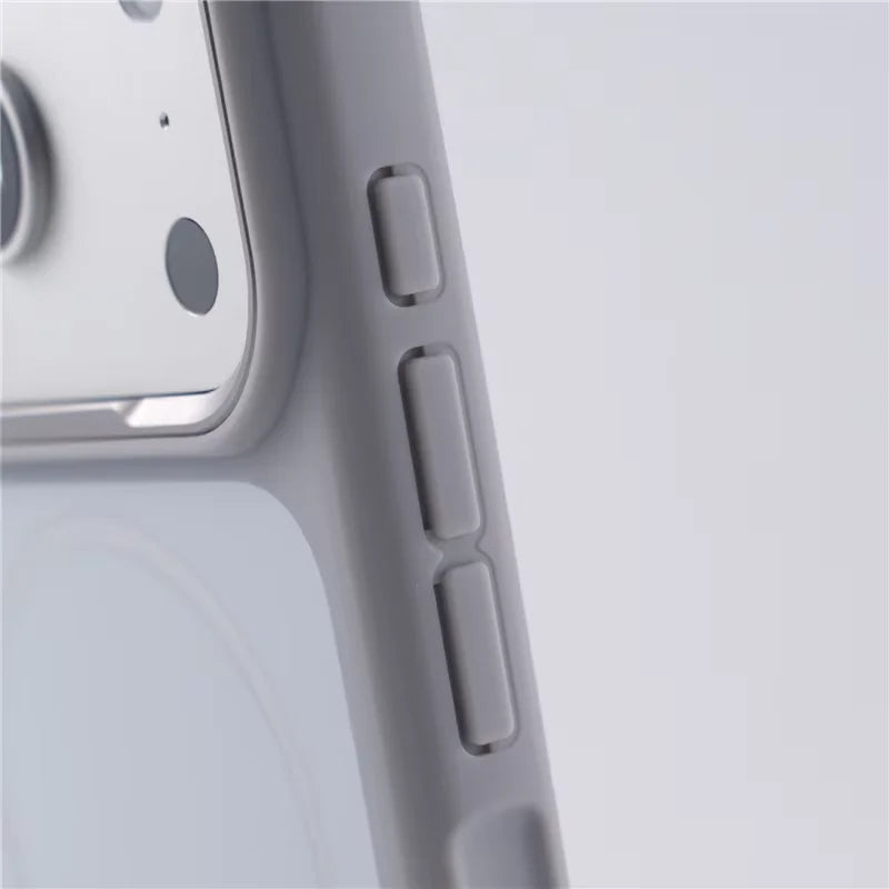 Original Double Color for Magsafe Case For iPhone 17Air 17Pro 17Pro Max Matte Magnetic Wireless Charge Hard Protective Cover