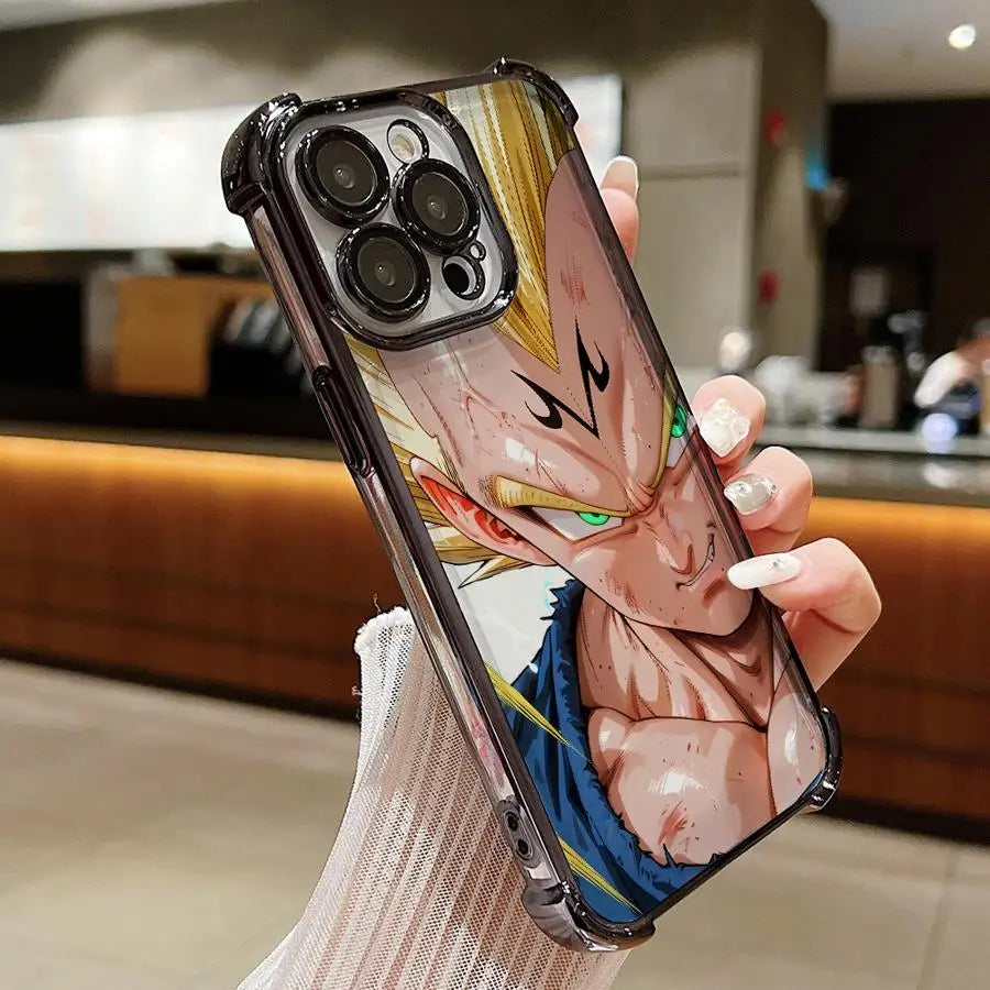 Dragon Ball Vegeta Phone Cover Case for Apple iPhone 17 Pro Max 14 16 Pro 16e 15 13 11 12 Plus Air