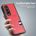 fold7 fold6 Fold4 Fold3 Fold2 fold5 Card Slot Leather Phone Accessories Case for Samsung Galaxy Z Fold 7 6 4 5 5G Fold 3 2