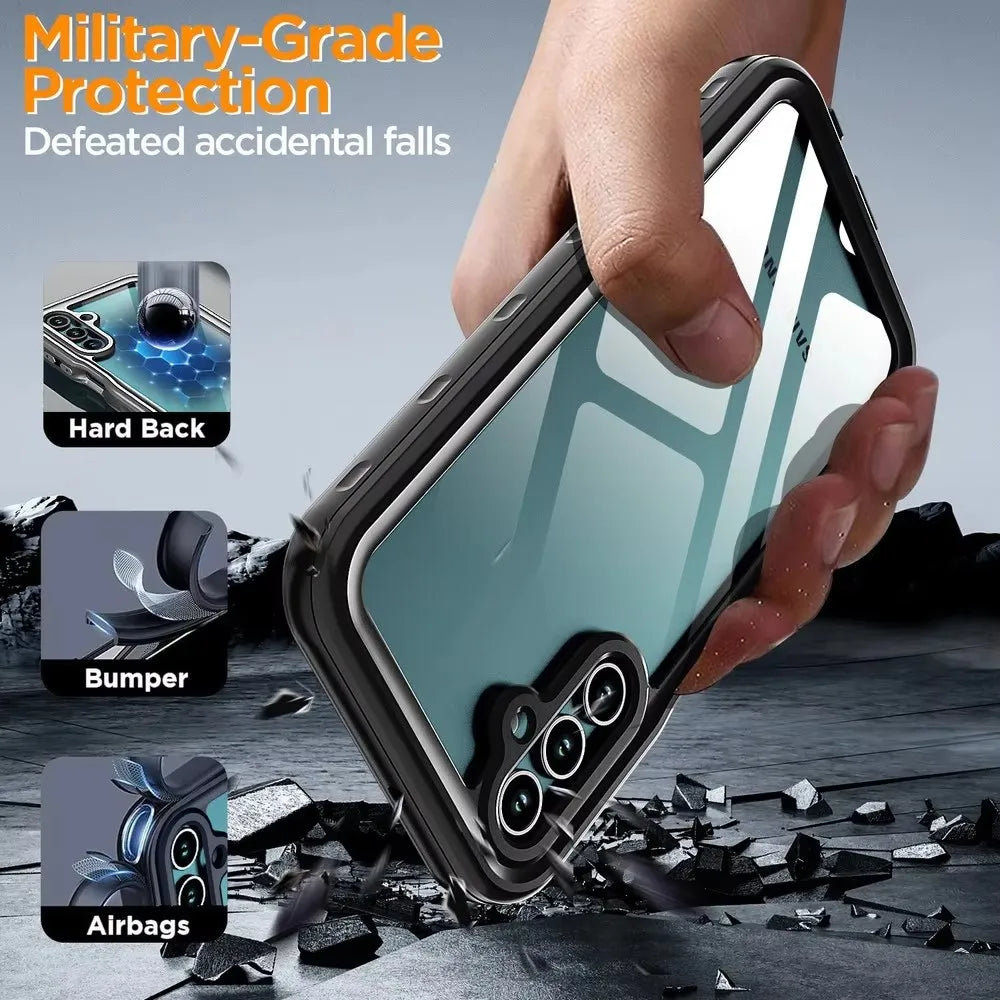 Outdoor Underwater IP68 Waterproof Diving For Samsung Galaxy A16 A26 A36 A56 A15 A25 A35 A55 Shockproof Protect Phone Cover Case