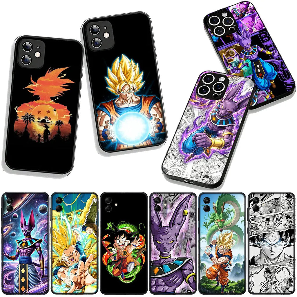 Phone Cover Beerus Dragon Gokus Ball DragonBalls for Apple iPhone 17 16 11 Pro XS Max XR 6 7 8 Plus + 16E SE 2020 Air 5 8+ Case