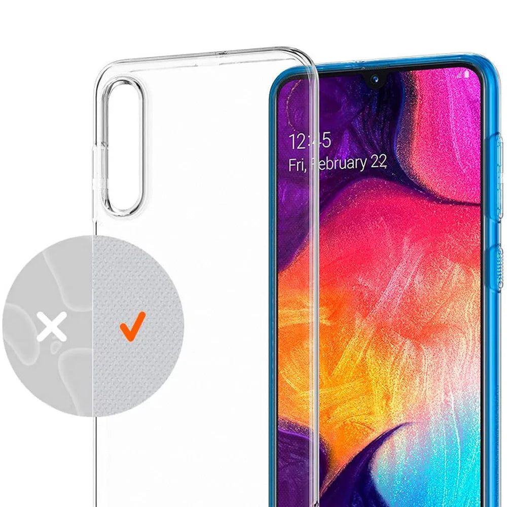 Clear Phone Case For Samsung Galaxy A50 A10 A10S A20 A20S A20E A30 A40 A30S A50S A70 Silicone Back Cover Fundas
