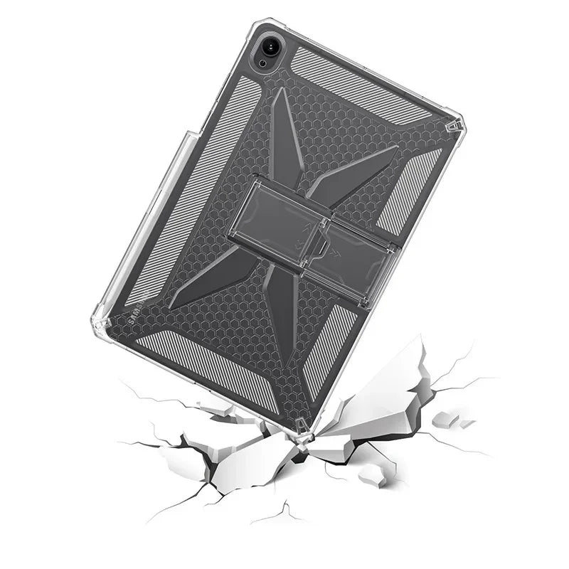 For Samsung Galaxy Tab S11 Ultra 14.6 inch 2025 Protective Case SM-X930 SM-X936 Stand Airbag soft Silicone Clear TPU Cover Funda