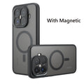 For Magsafe Magnetic Wireless Charging Case For Xiaomi 15T Pro Xiaomi15TPro 5G Shockproof Matte Back Cover Coque