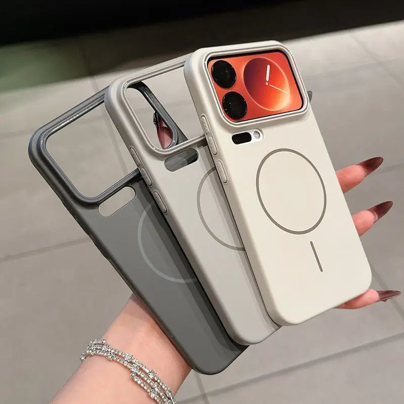 Magnetic Matte Translucent Case for Xiaomi 17T Pro 17T for Magsafe Shockproof Protector PC Hard Plain Phone Back Cover Coque