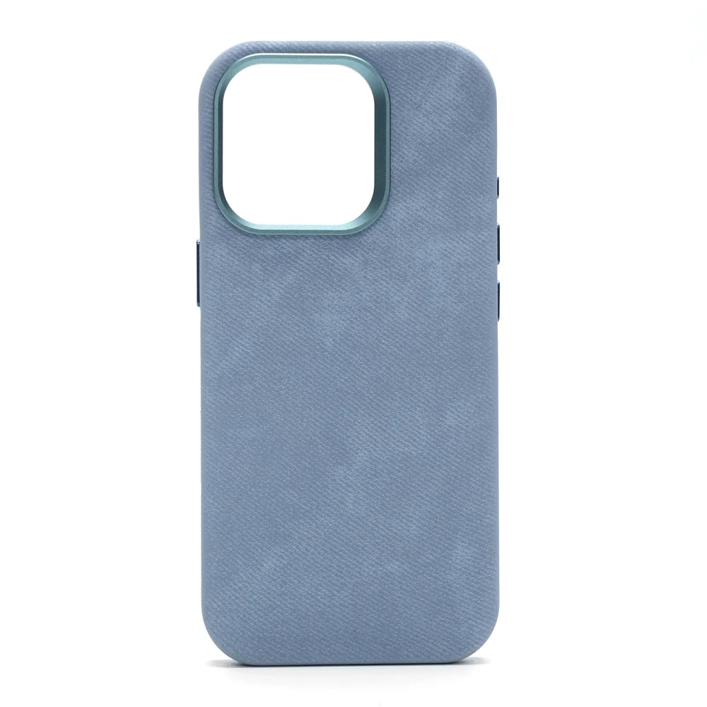Luxury For MagSafe Fiber Leather Shockproof Case For iPhone 17 16 15 14 Plus 13 12 Pro Max Magnetic Wireless Charge Back Cover