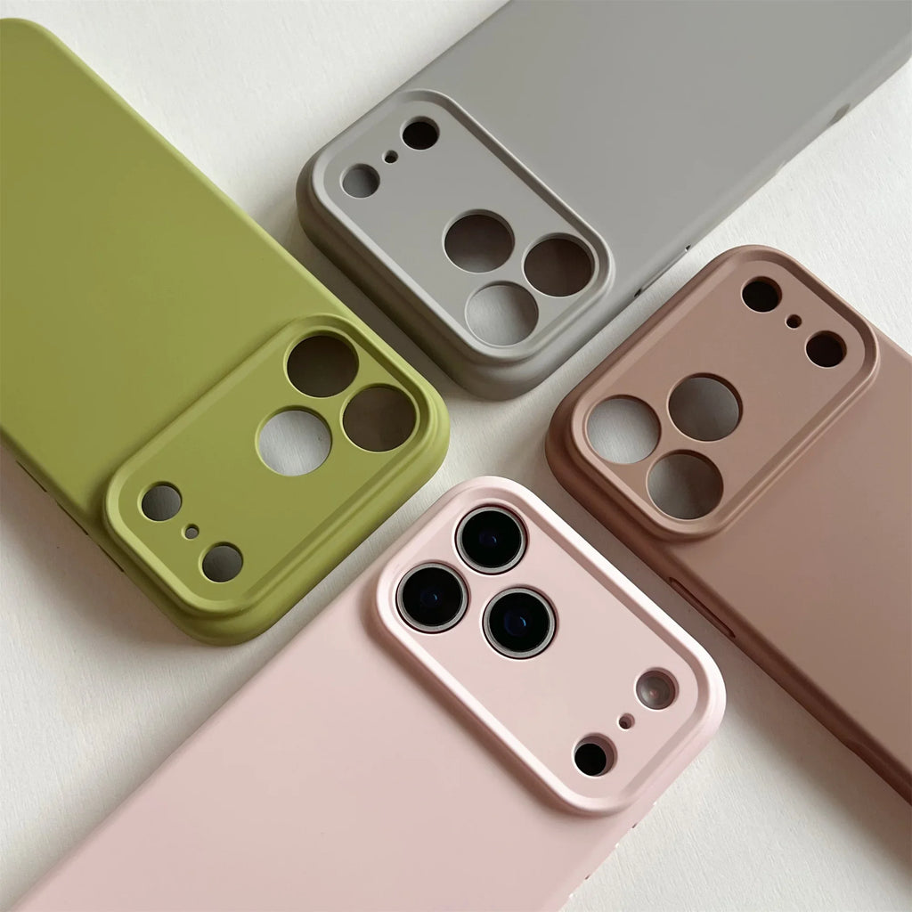 Original For Magsafe TPU Shockproof Case For iPhone 17 Pro Max Air 17 Pro Wireless Charging Liquid Silicone Camera Protect Case