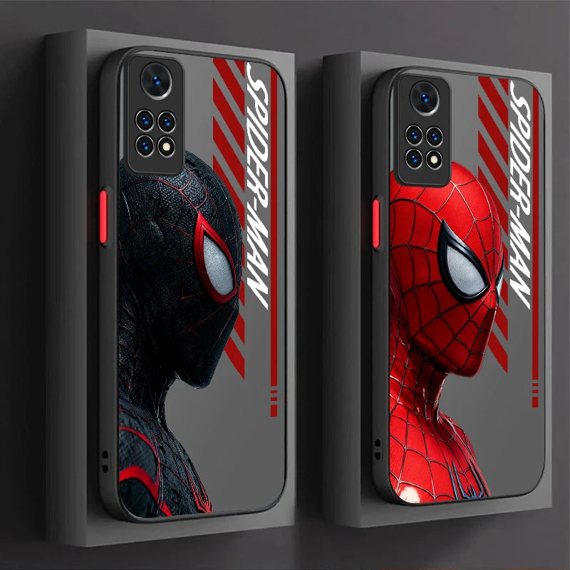 Bat Spider Man Venom Hulk Case For Xiaomi Redmi Note 14 13 12 11 Pro Plus 5G 12S 11S 10S 10 9 Redmi 14C 13C 12C 12 4G A3 A3X