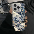 Japanese Waves Matte Phone Case for Huawei Honor X9d X6c X7d 400 200 90 X6b X7a X9a X5 X8a X9b X7b X9C X5C Smart Lite 4G 5G