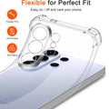 Shockproof Silicone Case For Samsung Galaxy S26 Ultra S26+ Plus Clear Airbag Clear Soft S26ultra Shell For SamsungS26 Cover 206