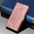 Butterfly Leather Etui for Coque Samsung Z Fold 4 2 Fold5 Fold6 Flip Case Samsung Galaxy Z Fold 3 5 6 Fold3 Wallet Cover Funda