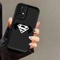 Luxury Fashion B-Batmans-Supermans Case For Samsung Galaxy A57 A56 5G A37 A36 A17 A07 A26 A16 A06 A55 A52 A14 A73 A34 Soft Cover