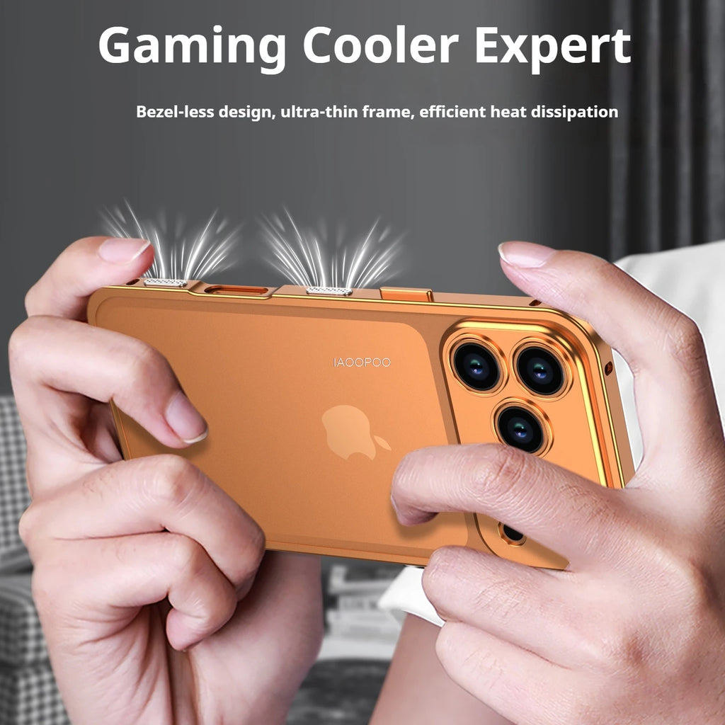Ultra Thin Aluminum Frame Metal Bumper Case For IPhone 17 Pro Max Air 16 15 14 13 12 Pro Max
