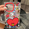 Cute Cartoon B-BTS Phone Case For Samsung Galaxy S26 S25 S24 S23 S22 S21 S20 FE Note20 Note10 Edge Plus Ultra Lite 5G Clear