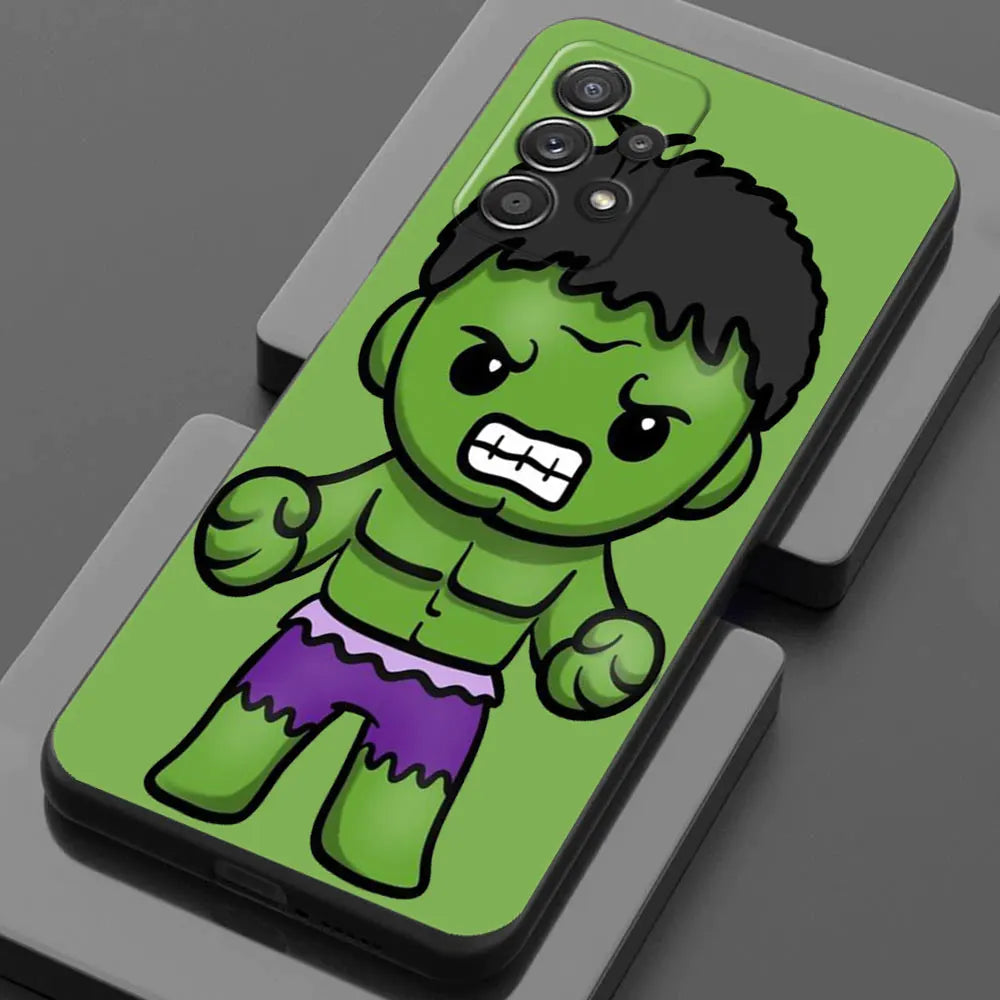 Marvel Avengers Ironman Groot Phone Case For Samsung Galaxy A17 A57 A37 5G A07 A55 A54 A34 A35 A25 A15 A56 A36 A26 A16 A06 Cover