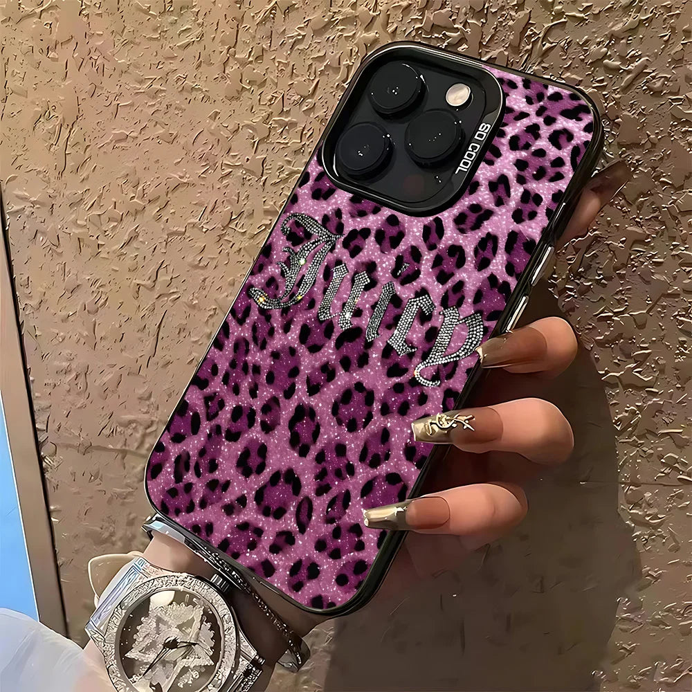 J-JuicysS Couture Phone Case For iPhone 17 16e 16 15 14 13 12 11 mini Pro Max X XR XSMAX 8 7 Air Plus Anti Fall Matte Back Cover