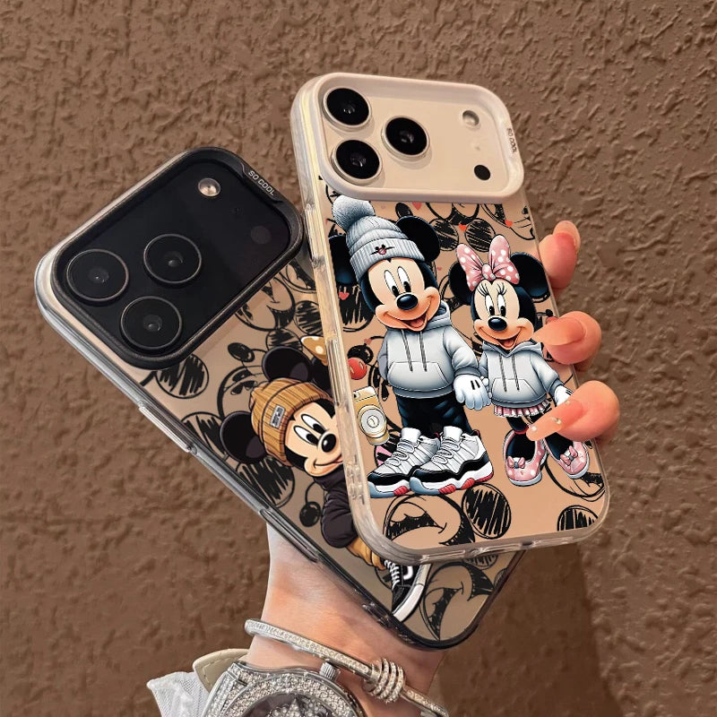 Sporty Disney Mickey Minnie Mouse Phone Case For Huawei Honor X6B X7B X8A X9C Smart 90 50 70 200 400 Pro Lite Hard Cover