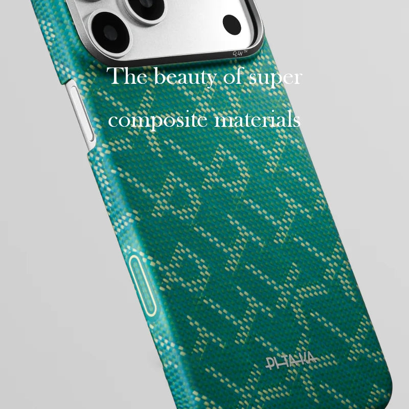 PITAKA New Case For iPhone 17 Pro Max Kevlar Wireless Charging Back Cover Shell