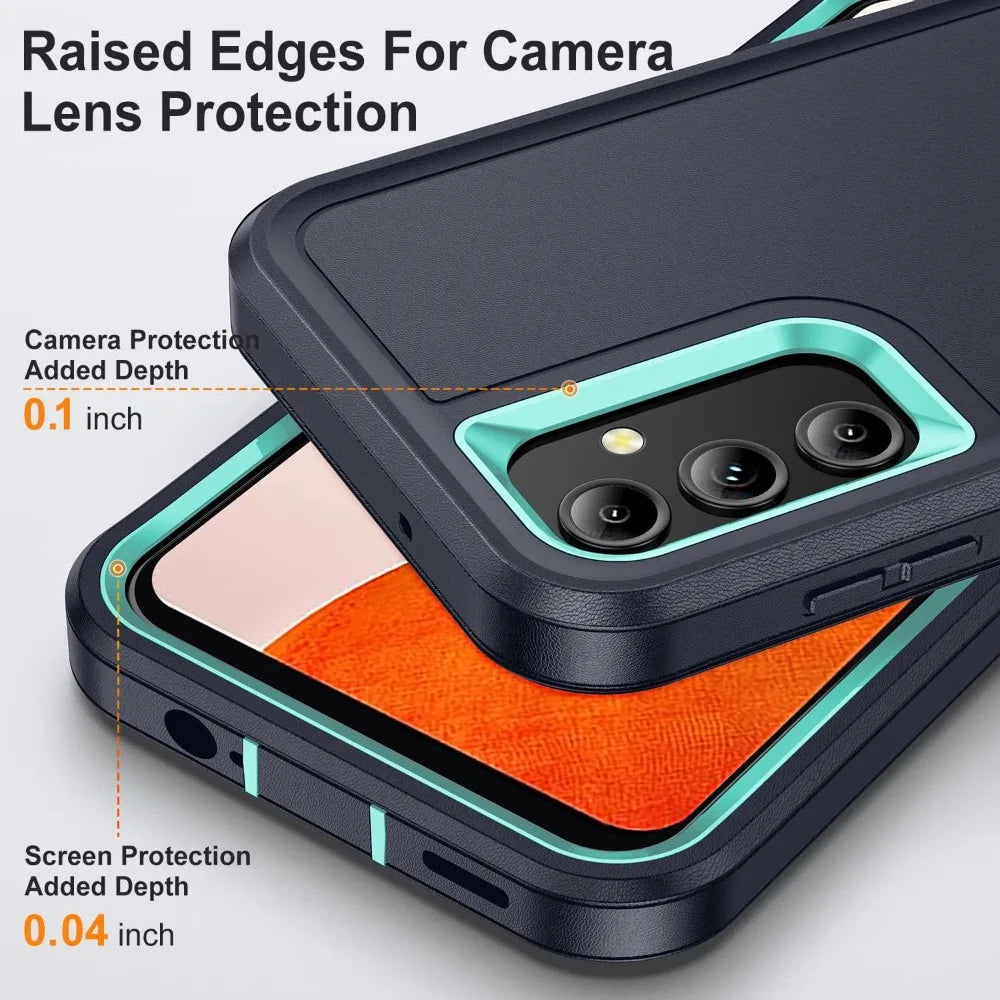 Rugged Military Grade Anti-Drop Matte Case With Kickstand For Samsung Galaxy S26 Plus S25 S24+ S23 FE S22 Ultra Protector Cover