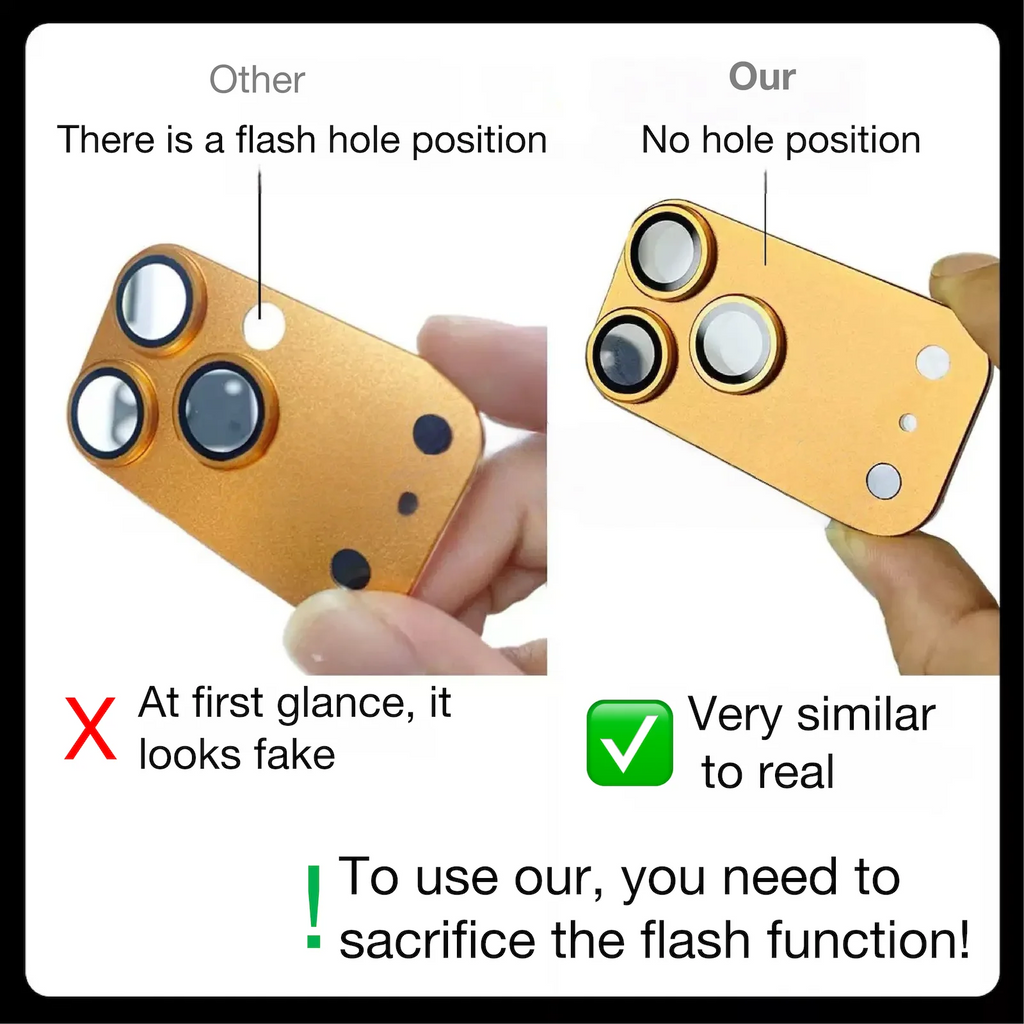 INSTANTLY CHANGE iPhone 17 Pro Max / iPhone 17 Pro ,For iPhone 14 15 16 Pro Max Phone Case Camera Protective Film
