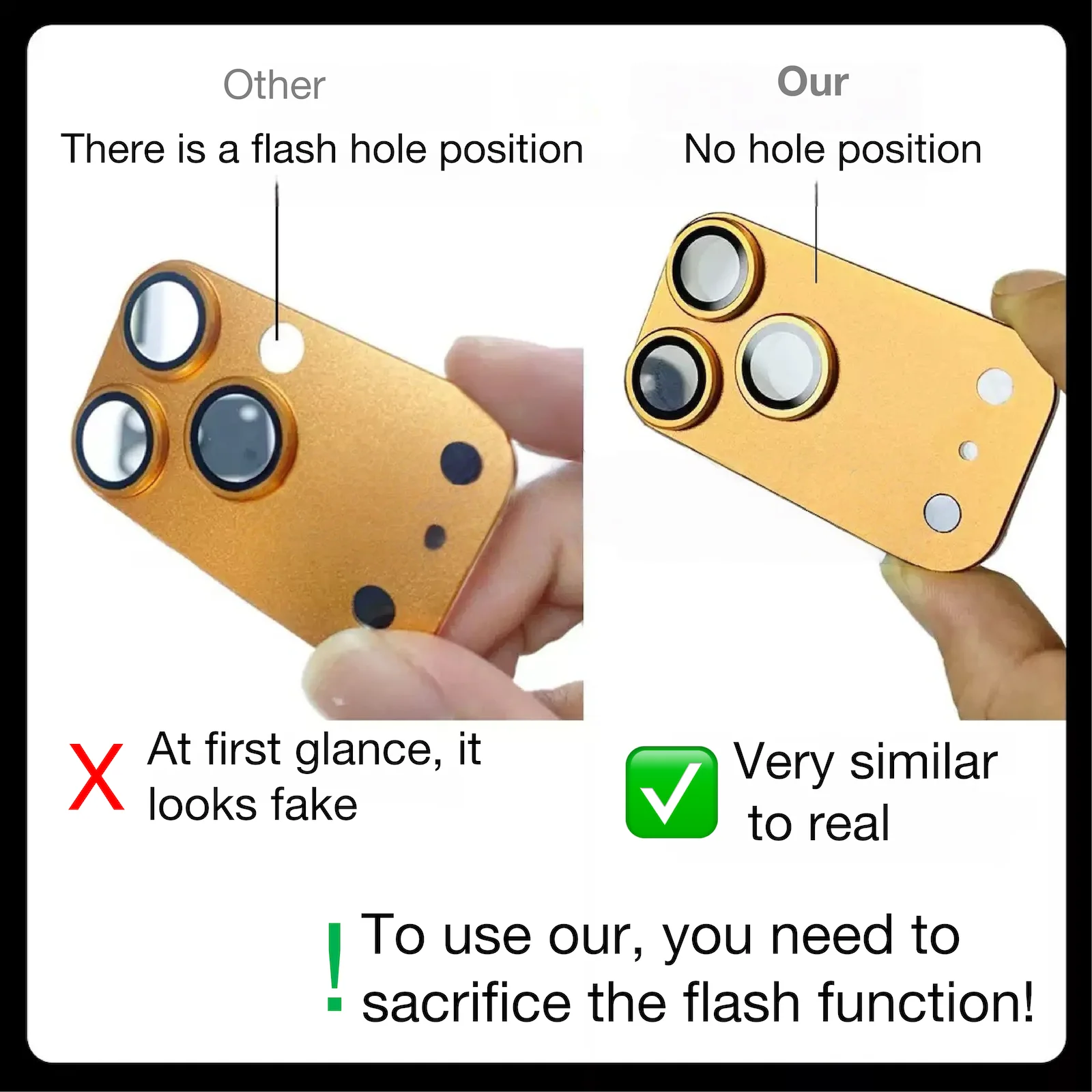 INSTANTLY CHANGE iPhone 17 Pro Max / iPhone 17 Pro ,For iPhone 14 15 16 Pro Max Phone Case Camera Protective Film