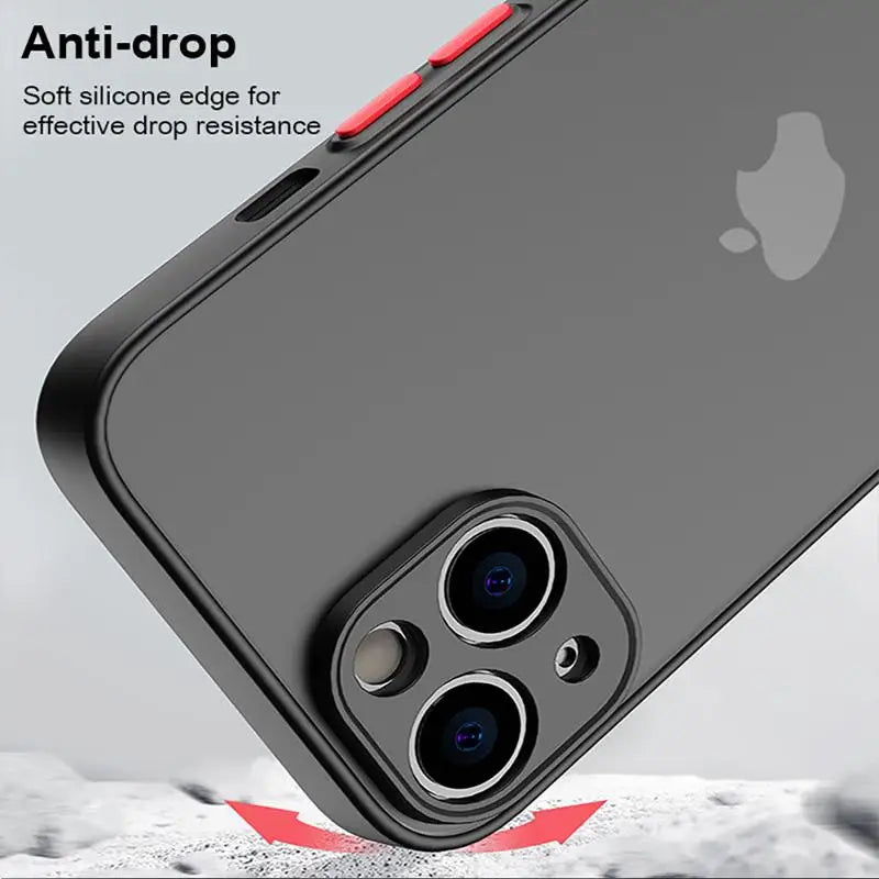 Funny Cartoon Man Phone Case For iPhone 17 16 15 14 13 12 11 Pro Max Mini 7 8 Plus Air Shockproof Hard Transparent Cover Fundas