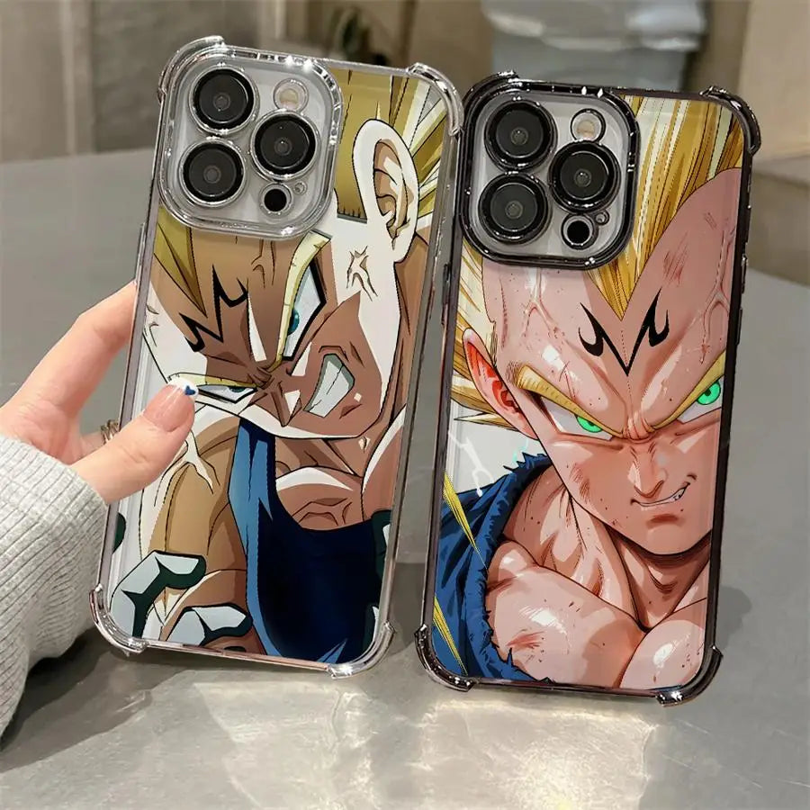 Dragon Ball Vegeta Phone Cover Case for Apple iPhone 17 Pro Max 14 16 Pro 16e 15 13 11 12 Plus Air