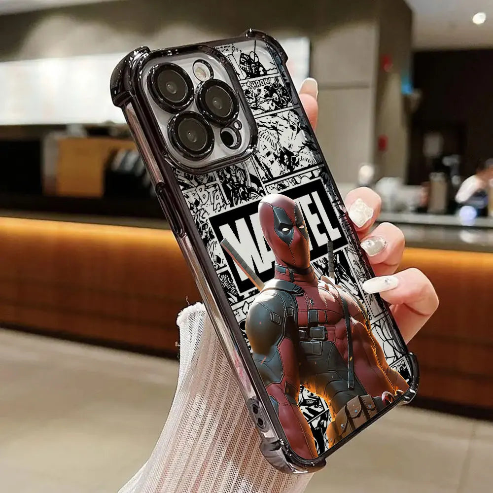 Marvel Spiderman Ironman Comic Phone Case For Xiaomi Poco X8 Pro Max Cases X5 X6 X7 F4 F5 F7 Pro F8Ultra M7 X8Pro Silicone Cover