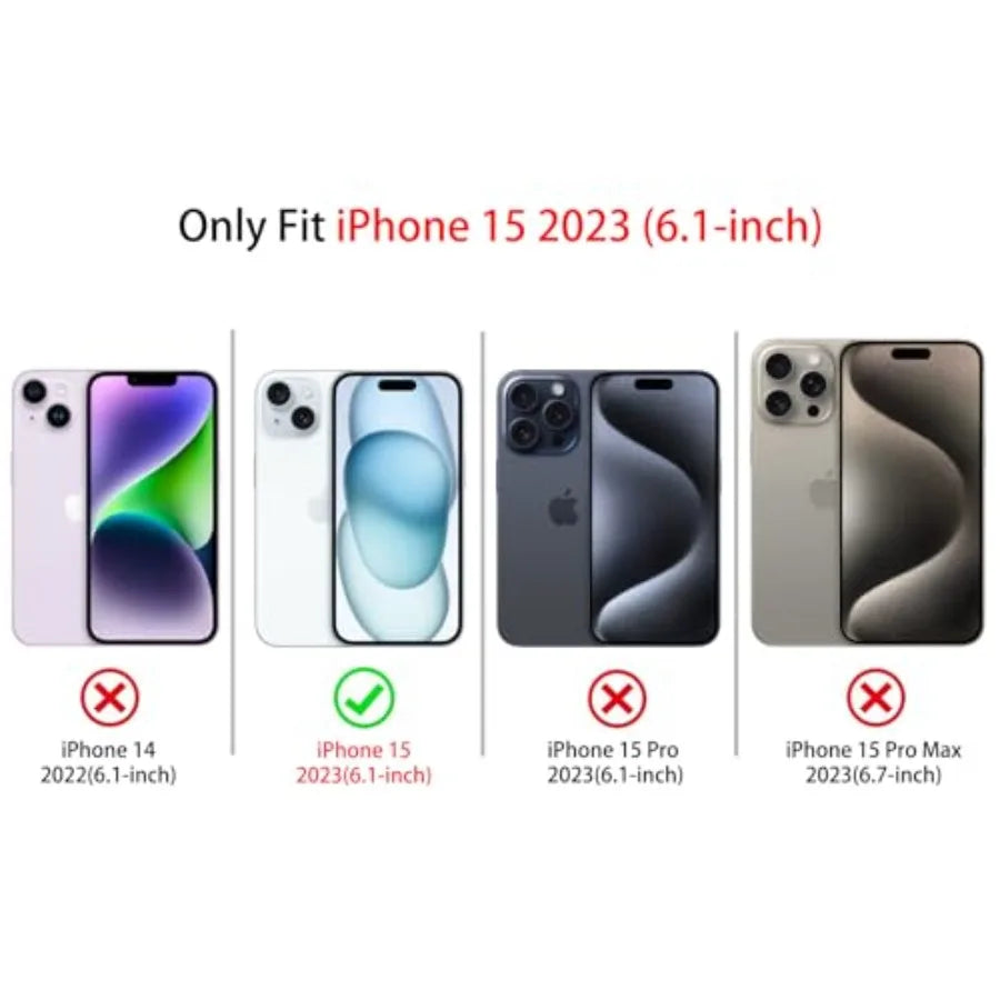 Compatible with iPhone 15 Case Clear Cute Butterfly Lily Flower Floral Pattern for Women Girls Full Camera Lens Clear Slim Shoc