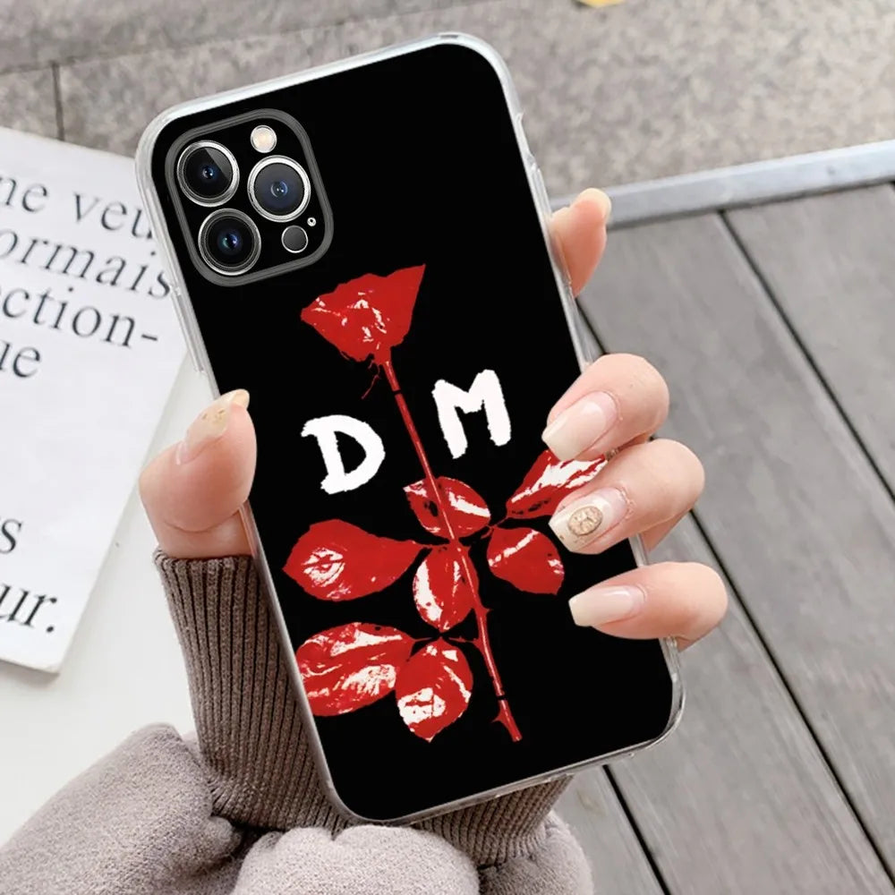 Rock Band Depeches Modes Phone Case Silicone Soft for iphone 15 14 13 12 11 Pro Mini XS MAX 8 7 6 Plus X XS XR Cover