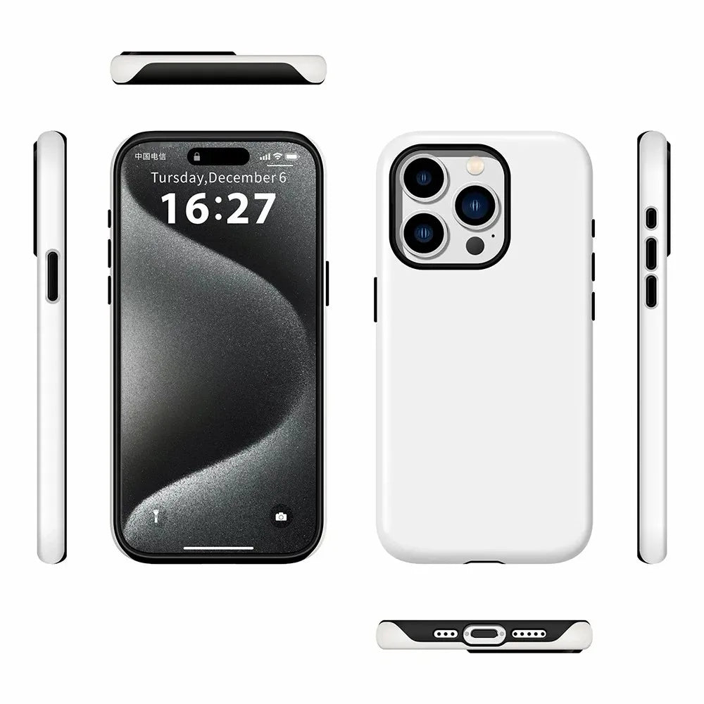 Fashion exquisite bow polka dot Phone Case for iPhone 17 16 15 14 13 12 11 Pro Max Air Plus Luxury Double-layer Back Cover