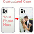 DIY photo customized shockproof phone case For iPhone 16 16e 15 14 13 12 11 Pro Max Mini SE 2020 2022 XS XR 6s 7 8 Plus cover